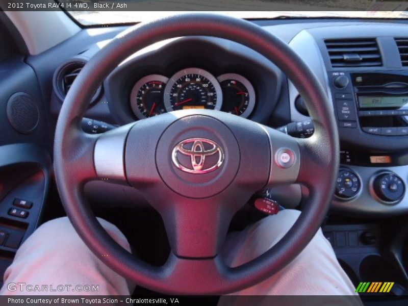 Black / Ash 2012 Toyota RAV4 I4 4WD