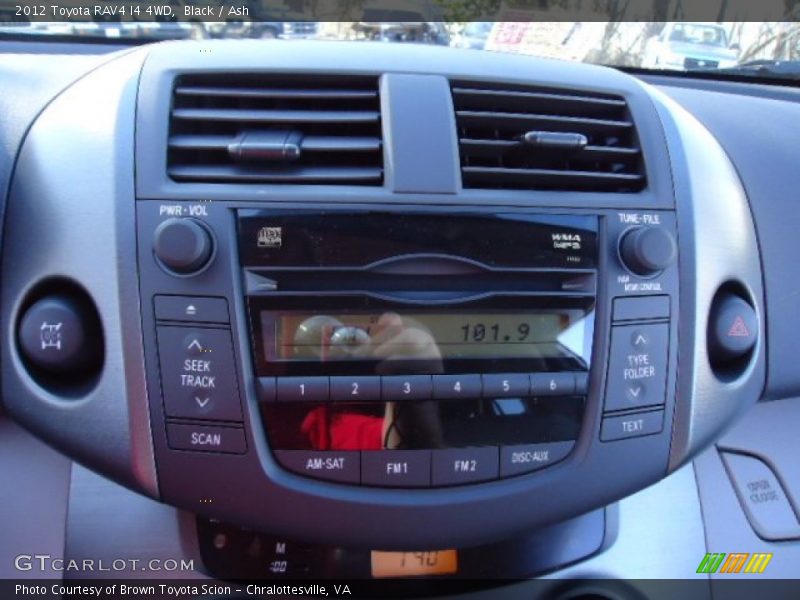 Black / Ash 2012 Toyota RAV4 I4 4WD