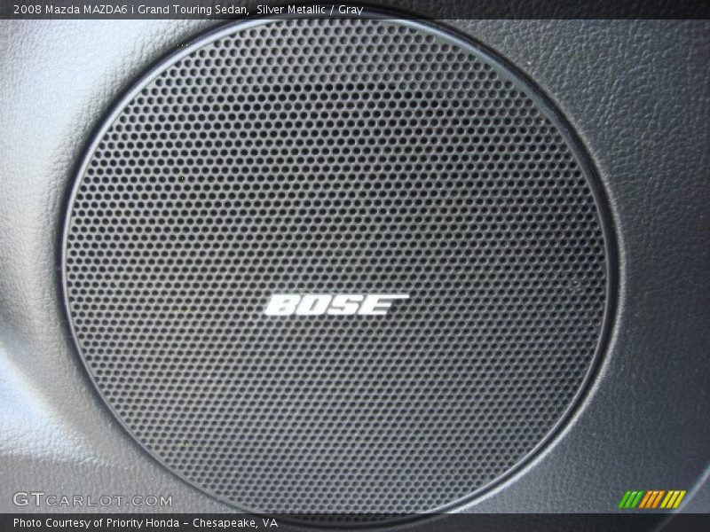 Silver Metallic / Gray 2008 Mazda MAZDA6 i Grand Touring Sedan