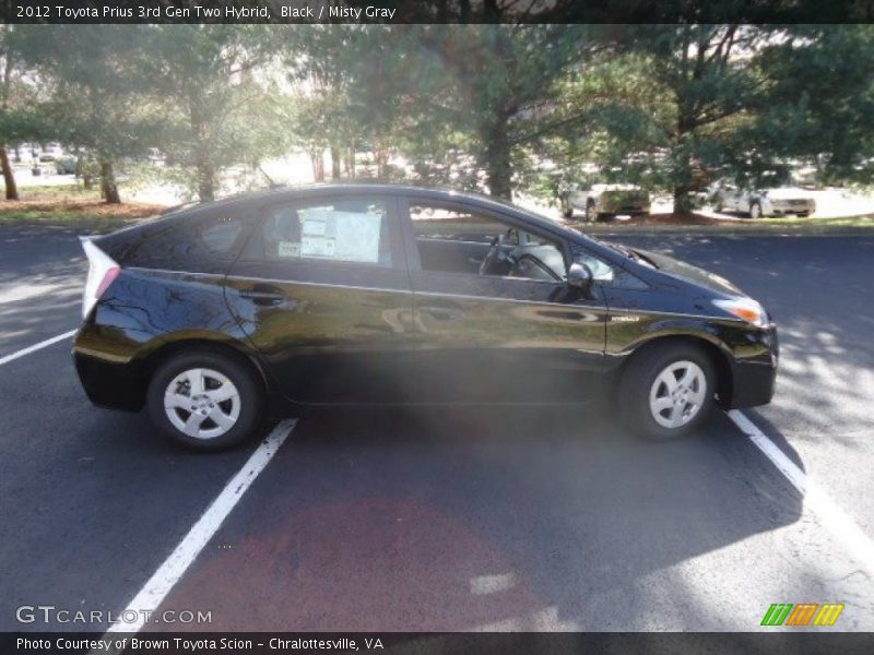Black / Misty Gray 2012 Toyota Prius 3rd Gen Two Hybrid