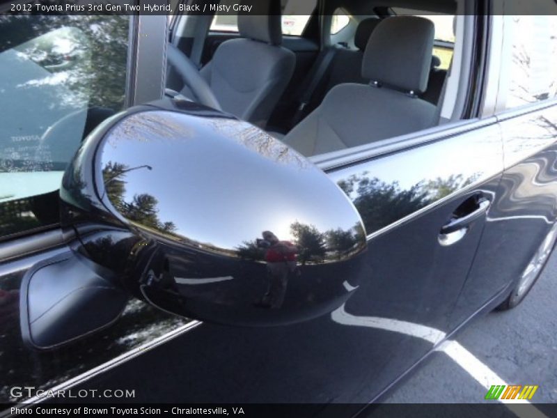 Black / Misty Gray 2012 Toyota Prius 3rd Gen Two Hybrid