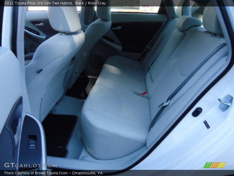 Black / Misty Gray 2012 Toyota Prius 3rd Gen Two Hybrid