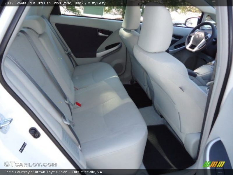 Black / Misty Gray 2012 Toyota Prius 3rd Gen Two Hybrid