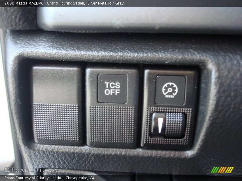 Silver Metallic / Gray 2008 Mazda MAZDA6 i Grand Touring Sedan
