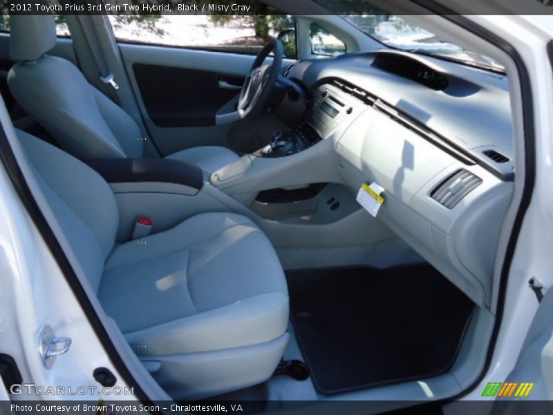 Black / Misty Gray 2012 Toyota Prius 3rd Gen Two Hybrid