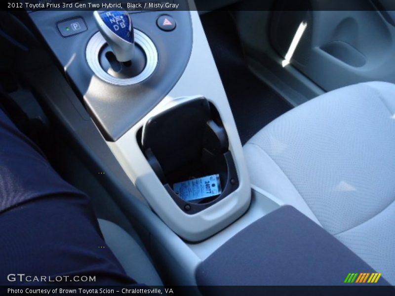 Black / Misty Gray 2012 Toyota Prius 3rd Gen Two Hybrid