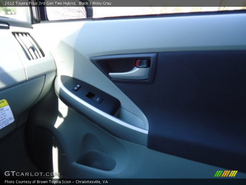 Black / Misty Gray 2012 Toyota Prius 3rd Gen Two Hybrid