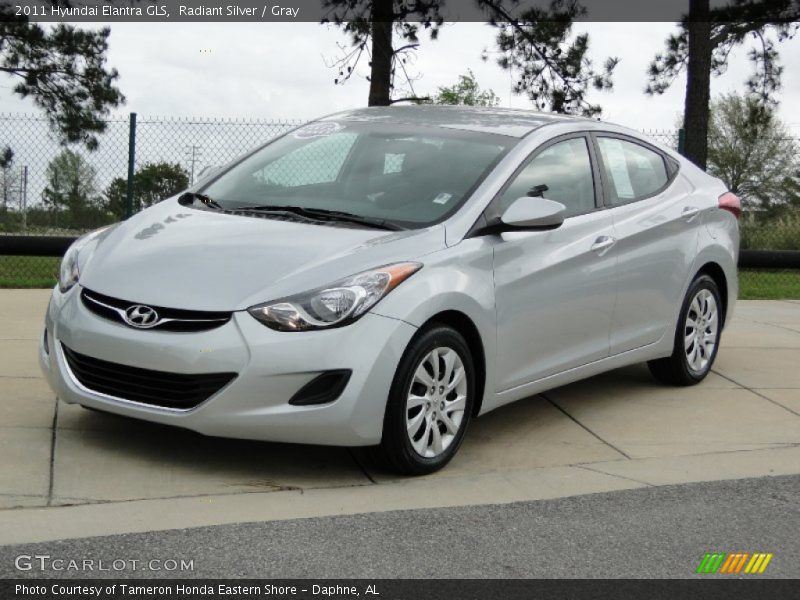 Front 3/4 View of 2011 Elantra GLS