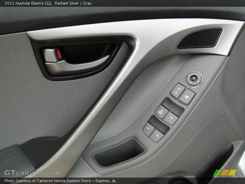 Radiant Silver / Gray 2011 Hyundai Elantra GLS