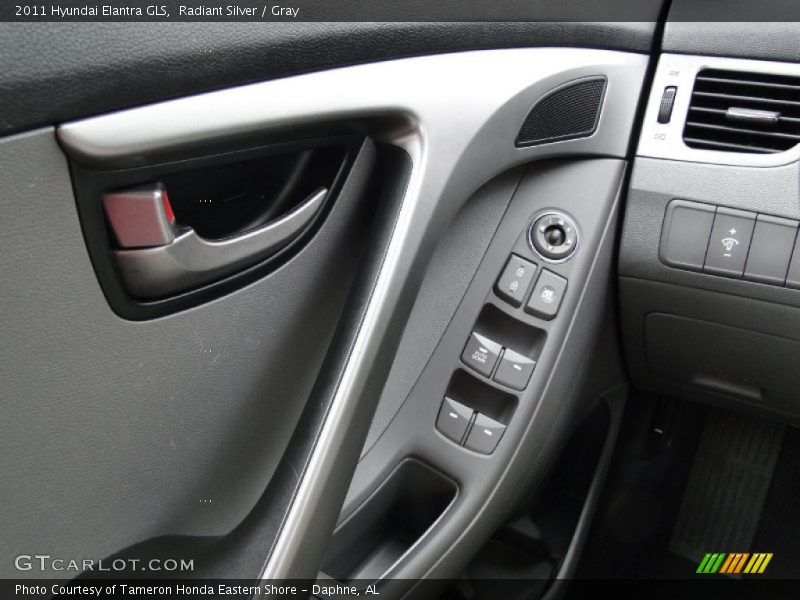 Radiant Silver / Gray 2011 Hyundai Elantra GLS