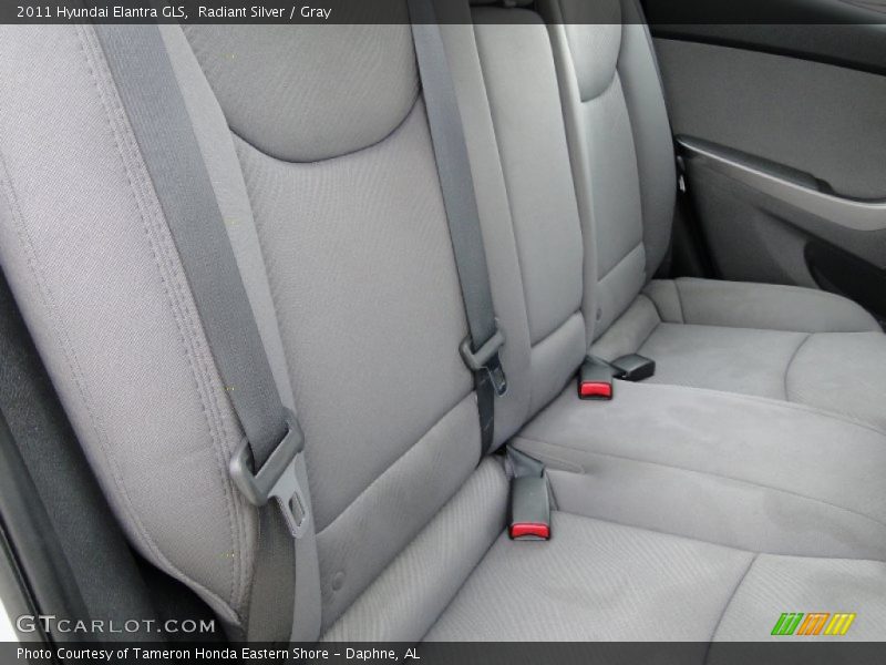 Radiant Silver / Gray 2011 Hyundai Elantra GLS