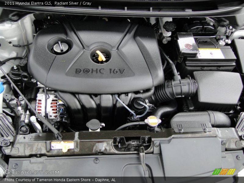  2011 Elantra GLS Engine - 1.8 Liter DOHC 16-Valve D-CVVT 4 Cylinder