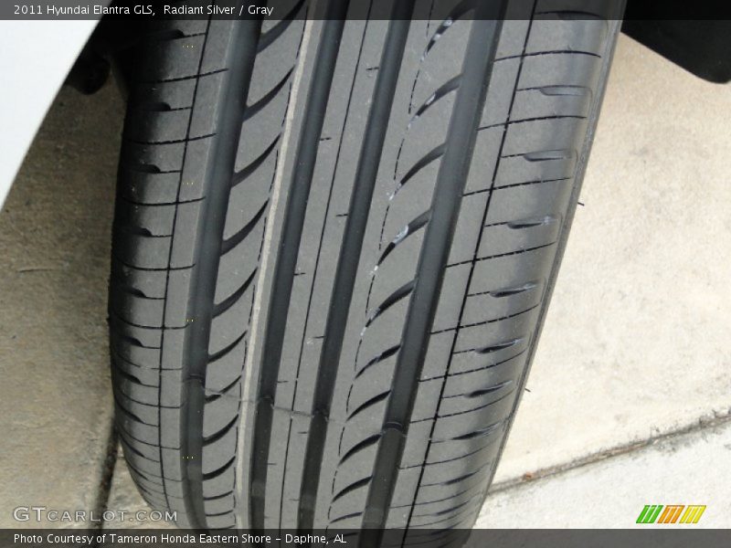Radiant Silver / Gray 2011 Hyundai Elantra GLS