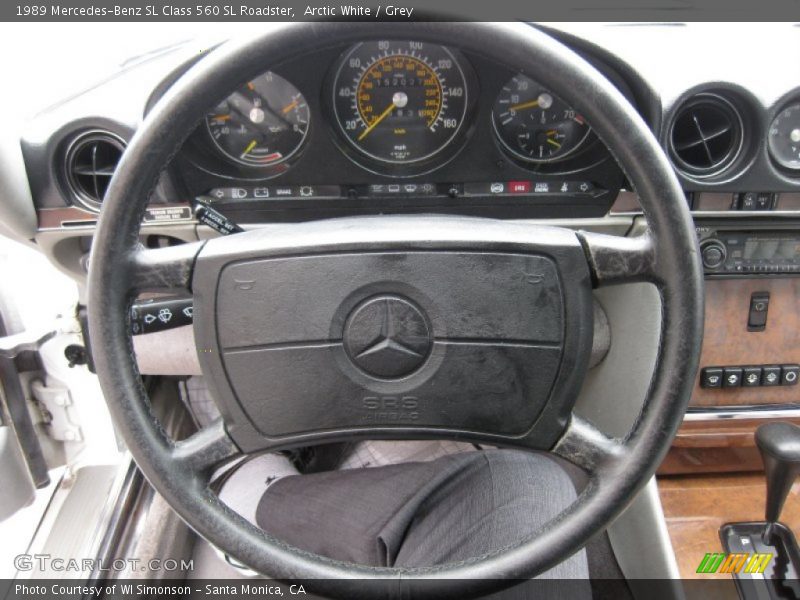  1989 SL Class 560 SL Roadster Steering Wheel