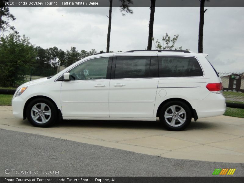 Taffeta White / Beige 2010 Honda Odyssey Touring