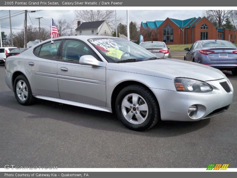 Galaxy Silver Metallic / Dark Pewter 2005 Pontiac Grand Prix Sedan