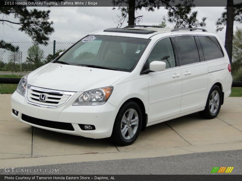 Taffeta White / Beige 2010 Honda Odyssey Touring