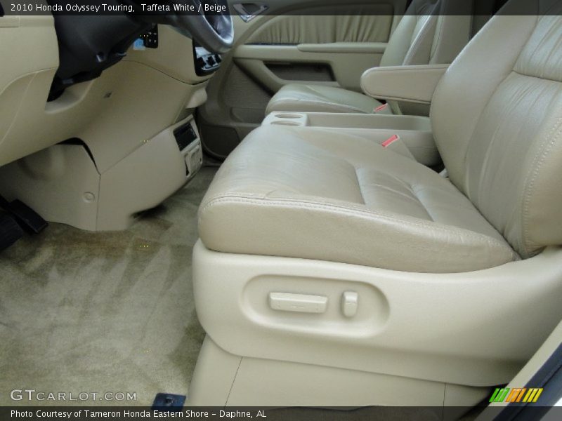 Taffeta White / Beige 2010 Honda Odyssey Touring