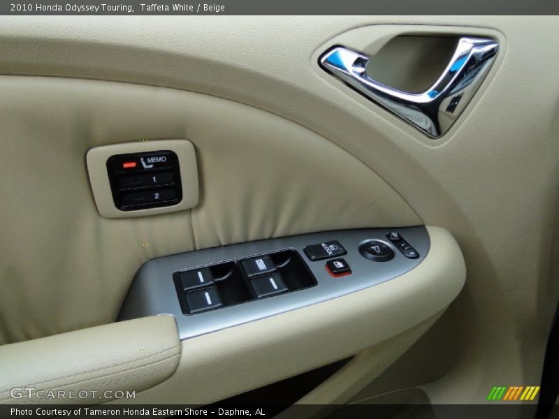 Taffeta White / Beige 2010 Honda Odyssey Touring