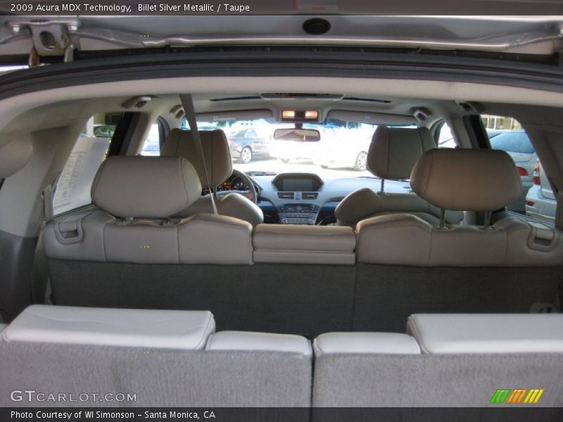 Billet Silver Metallic / Taupe 2009 Acura MDX Technology