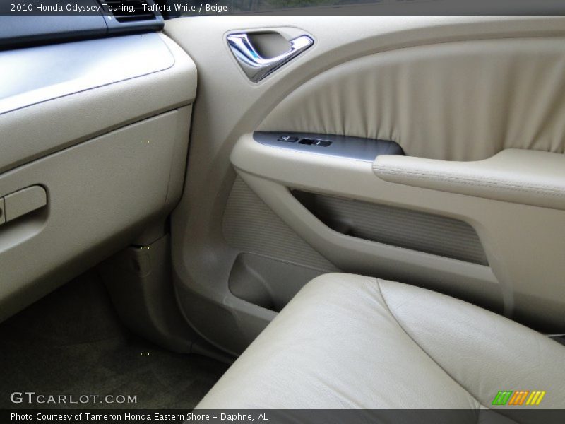 Taffeta White / Beige 2010 Honda Odyssey Touring