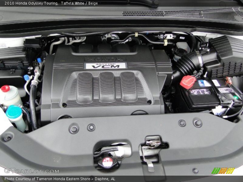 Taffeta White / Beige 2010 Honda Odyssey Touring
