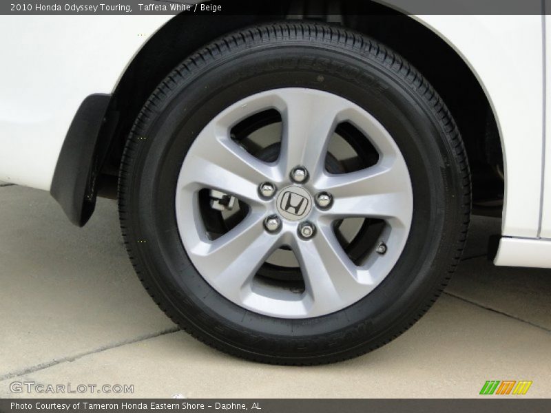 Taffeta White / Beige 2010 Honda Odyssey Touring