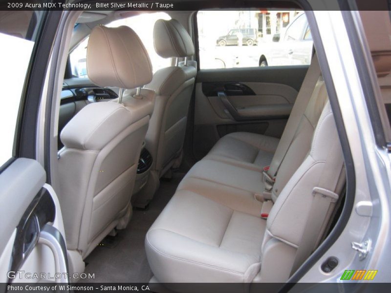 Billet Silver Metallic / Taupe 2009 Acura MDX Technology