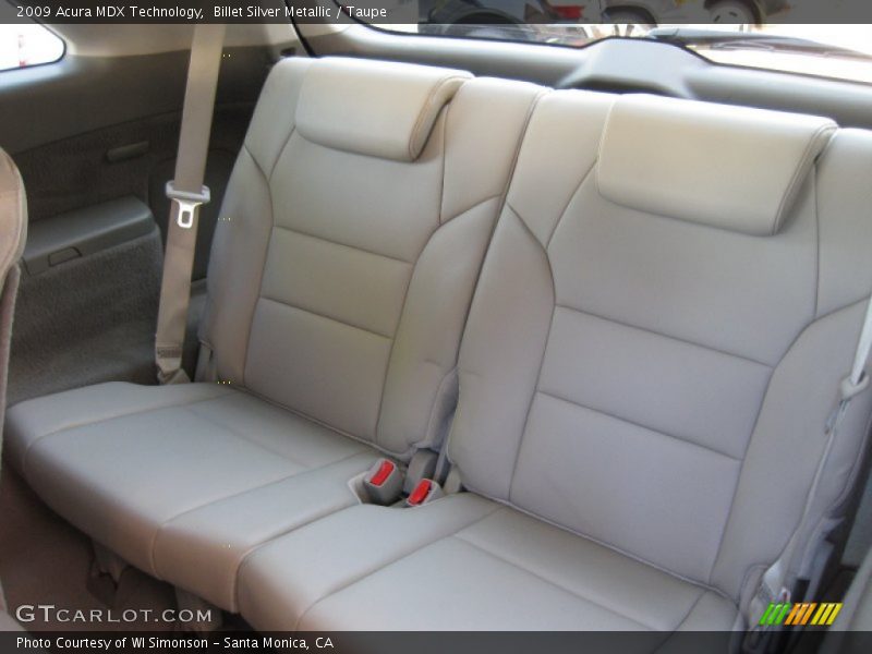 Billet Silver Metallic / Taupe 2009 Acura MDX Technology