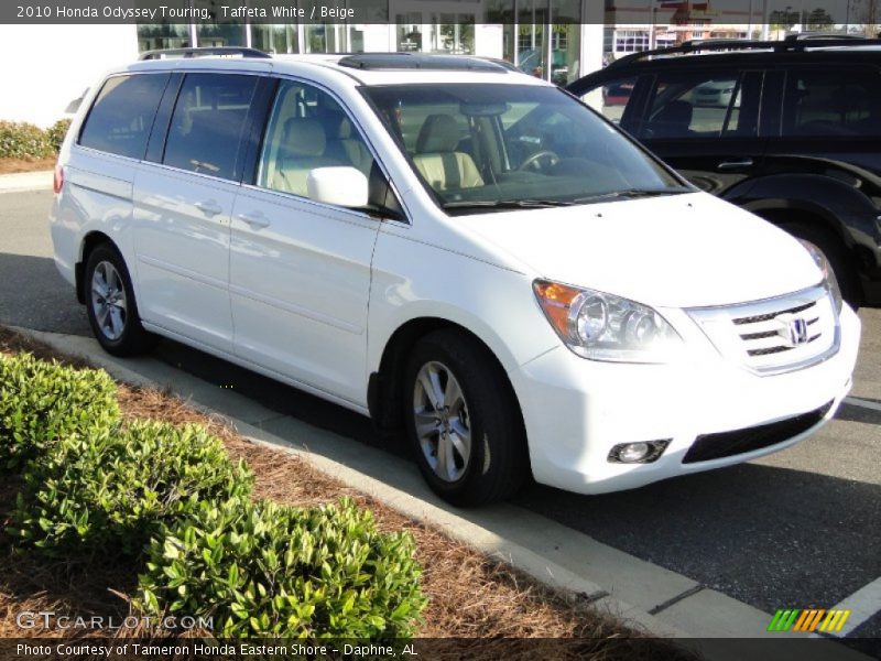 Taffeta White / Beige 2010 Honda Odyssey Touring