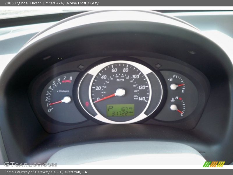  2006 Tucson Limited 4x4 Limited 4x4 Gauges