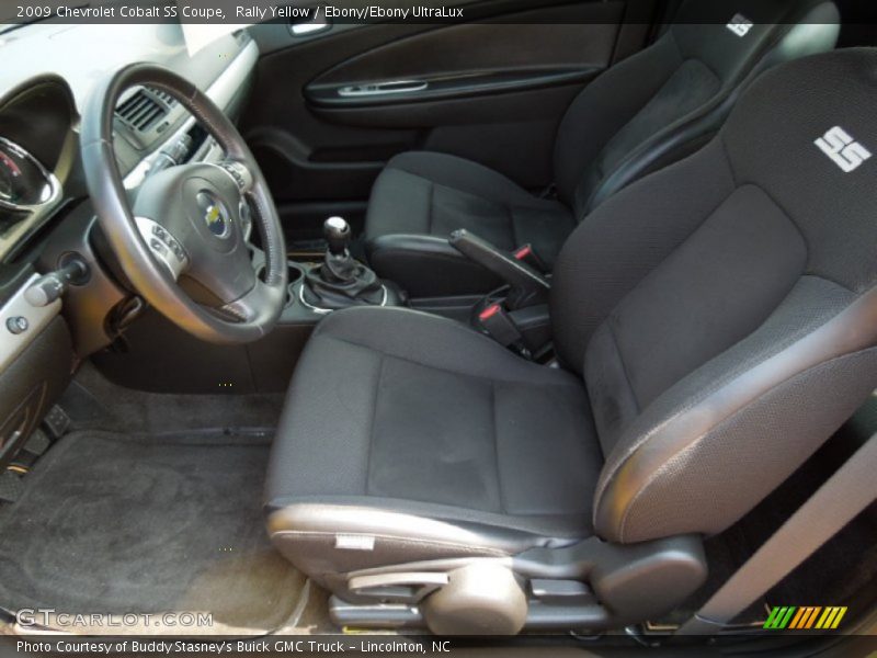  2009 Cobalt SS Coupe Ebony/Ebony UltraLux Interior