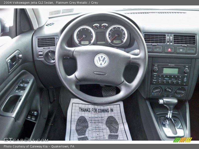 Platinum Grey Metallic / Grey 2004 Volkswagen Jetta GLS Sedan