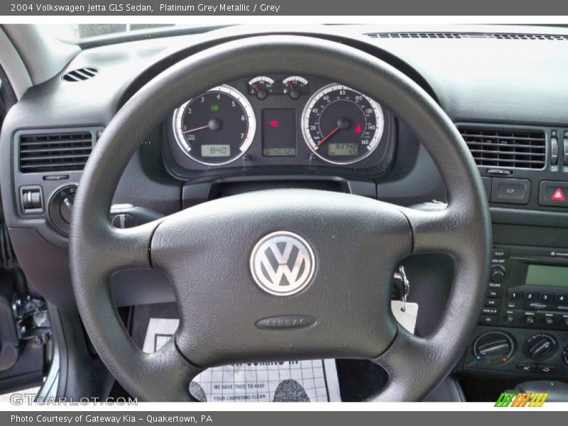 Platinum Grey Metallic / Grey 2004 Volkswagen Jetta GLS Sedan