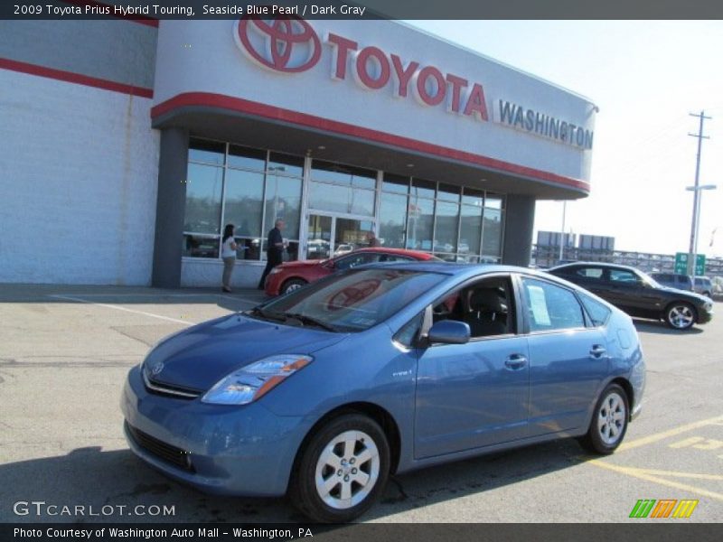 Seaside Blue Pearl / Dark Gray 2009 Toyota Prius Hybrid Touring