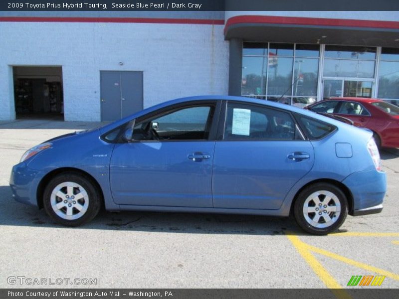 Seaside Blue Pearl / Dark Gray 2009 Toyota Prius Hybrid Touring