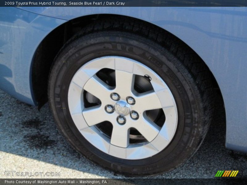Seaside Blue Pearl / Dark Gray 2009 Toyota Prius Hybrid Touring