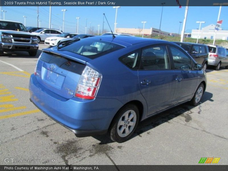 Seaside Blue Pearl / Dark Gray 2009 Toyota Prius Hybrid Touring