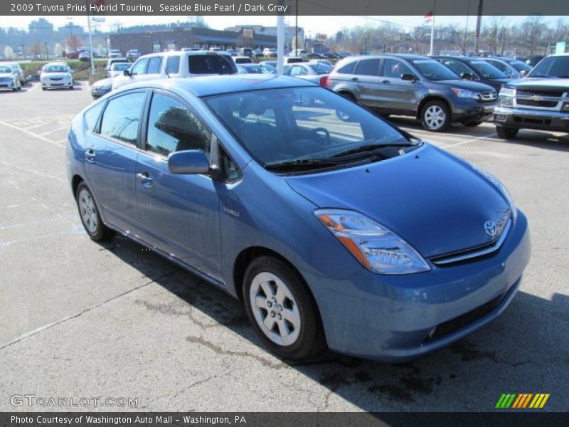 Seaside Blue Pearl / Dark Gray 2009 Toyota Prius Hybrid Touring