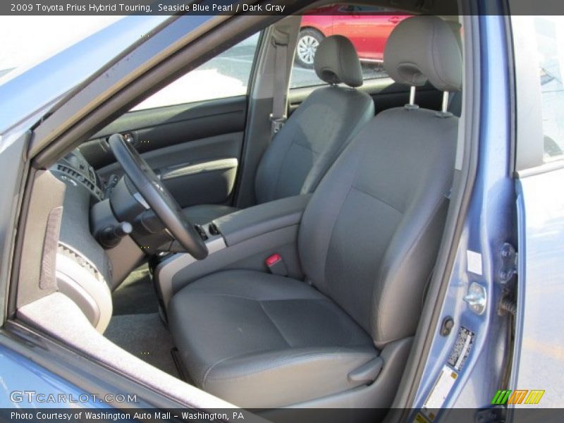 Seaside Blue Pearl / Dark Gray 2009 Toyota Prius Hybrid Touring