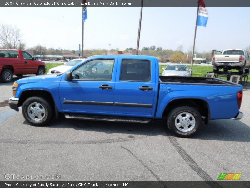Pace Blue / Very Dark Pewter 2007 Chevrolet Colorado LT Crew Cab