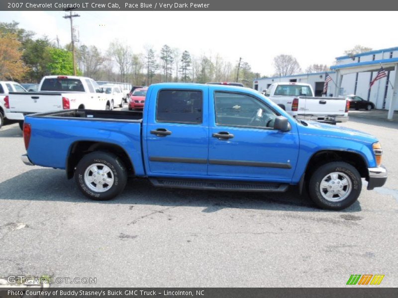 Pace Blue / Very Dark Pewter 2007 Chevrolet Colorado LT Crew Cab
