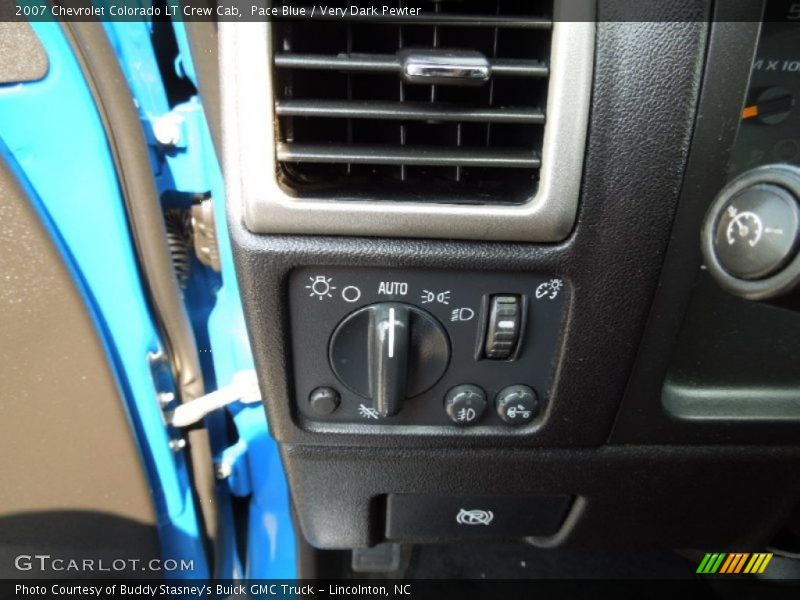 Pace Blue / Very Dark Pewter 2007 Chevrolet Colorado LT Crew Cab