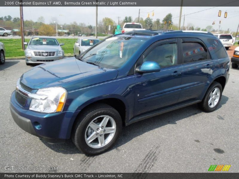 Bermuda Green Metallic / Light Cashmere 2006 Chevrolet Equinox LT AWD