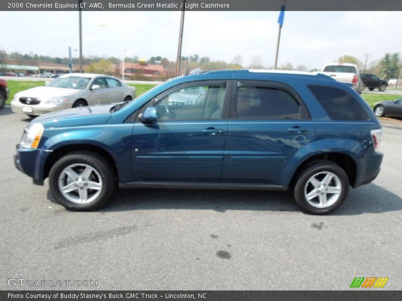 Bermuda Green Metallic / Light Cashmere 2006 Chevrolet Equinox LT AWD