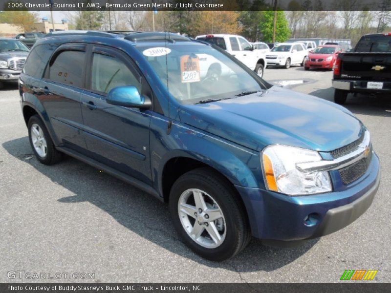Bermuda Green Metallic / Light Cashmere 2006 Chevrolet Equinox LT AWD