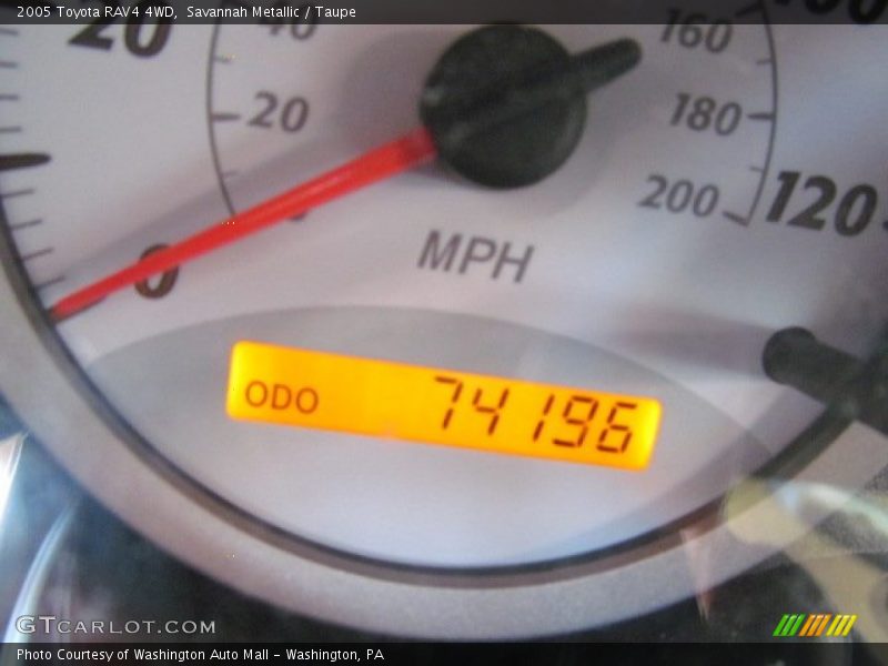 Savannah Metallic / Taupe 2005 Toyota RAV4 4WD