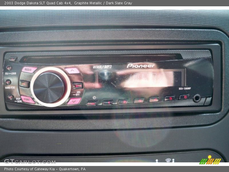 Graphite Metallic / Dark Slate Gray 2003 Dodge Dakota SLT Quad Cab 4x4