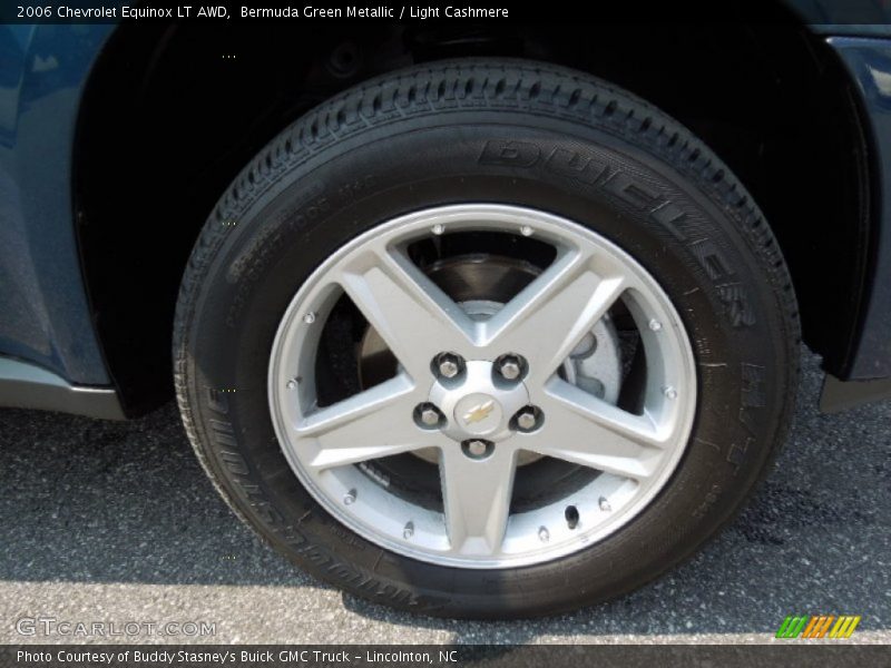 Bermuda Green Metallic / Light Cashmere 2006 Chevrolet Equinox LT AWD