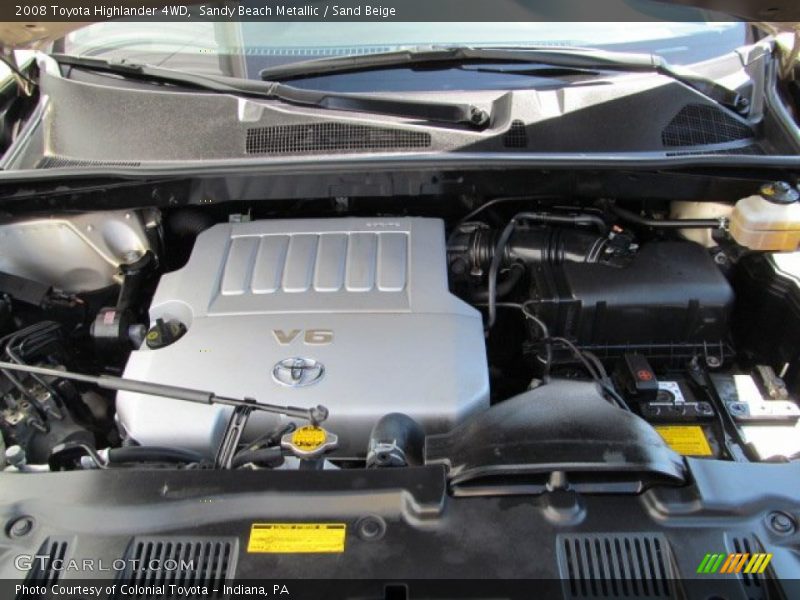Sandy Beach Metallic / Sand Beige 2008 Toyota Highlander 4WD